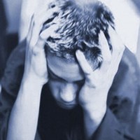 jovem com depressao