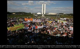 Manifestação em Brasilia 01/06/2011
