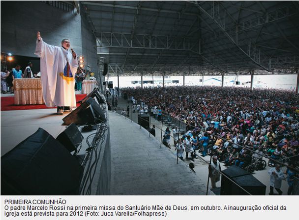 GOSPEL Foto/Imagem Evangélicos e Católicos e os Mega Templos da Fé Noticia Religião